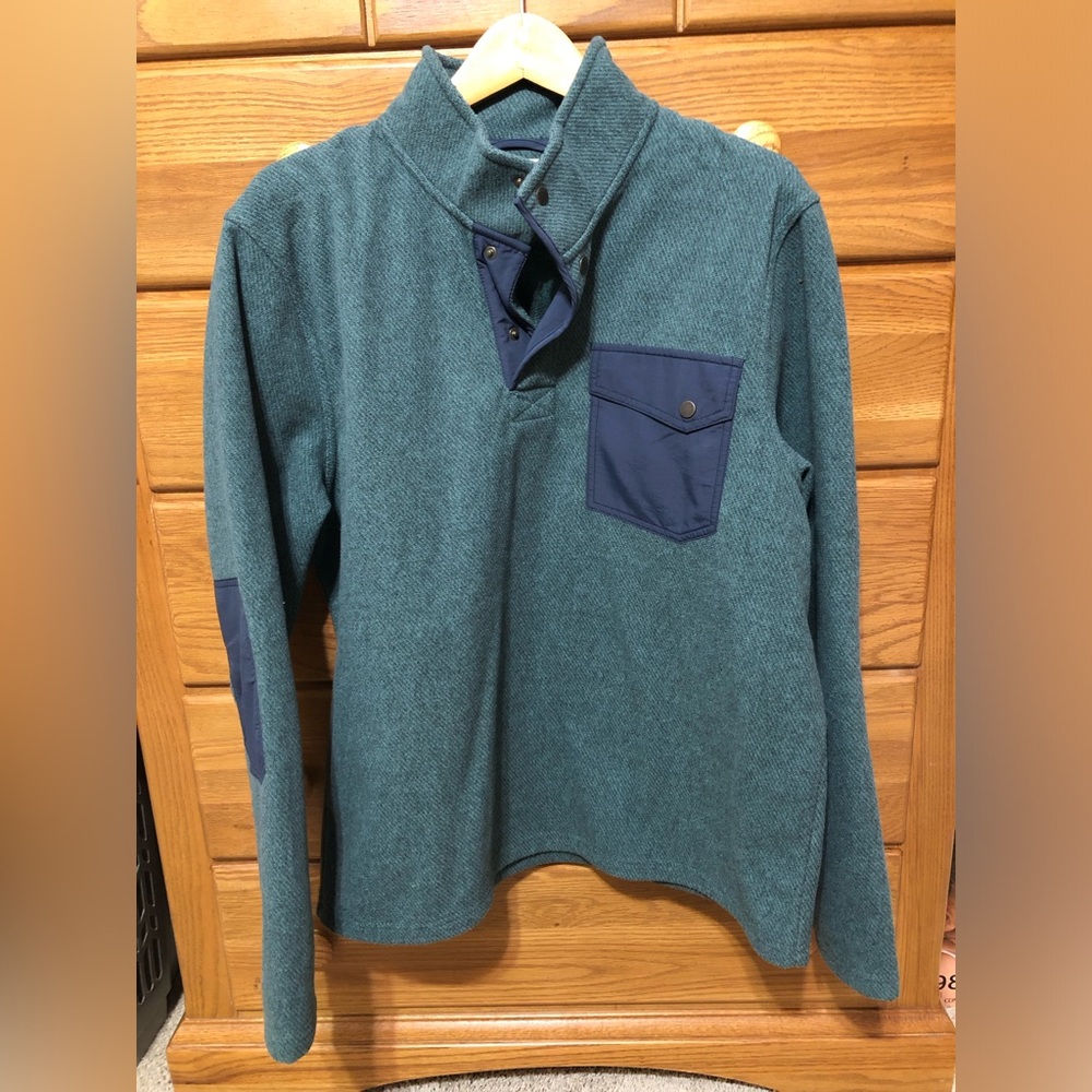 L.L. Bean Mens Allagash sweater fleece pullover